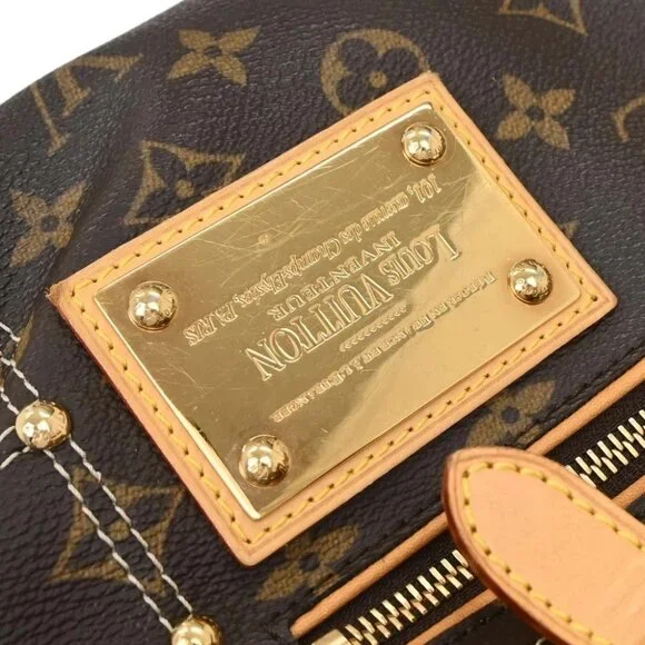 Louis Vuitton Monogram Riveting Handbag M40140 AR0077 154488 - Picture 5 of 10